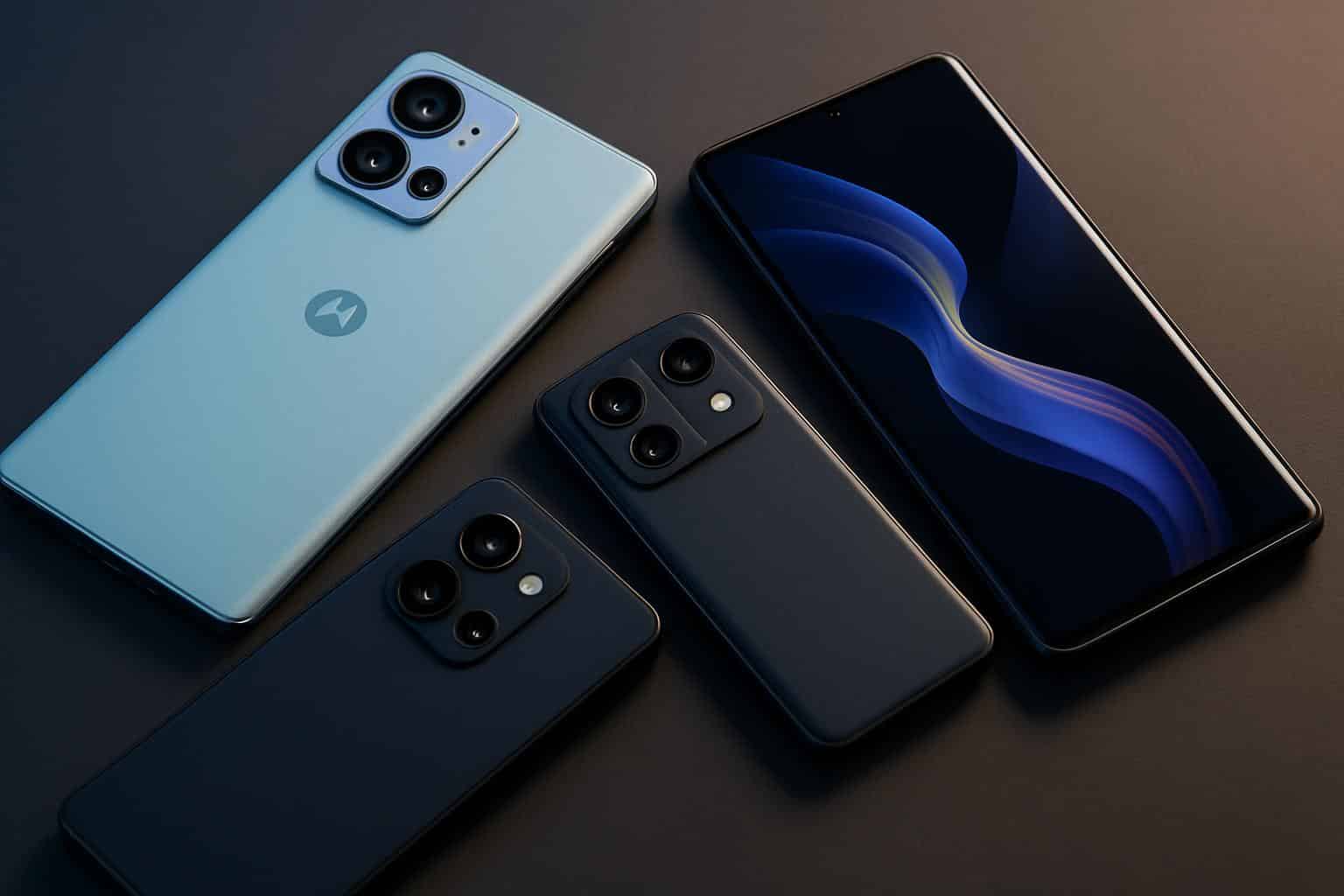 Motorola Edge 70 and Galaxy S25 Edge concept illustration highlighting leak comparison
