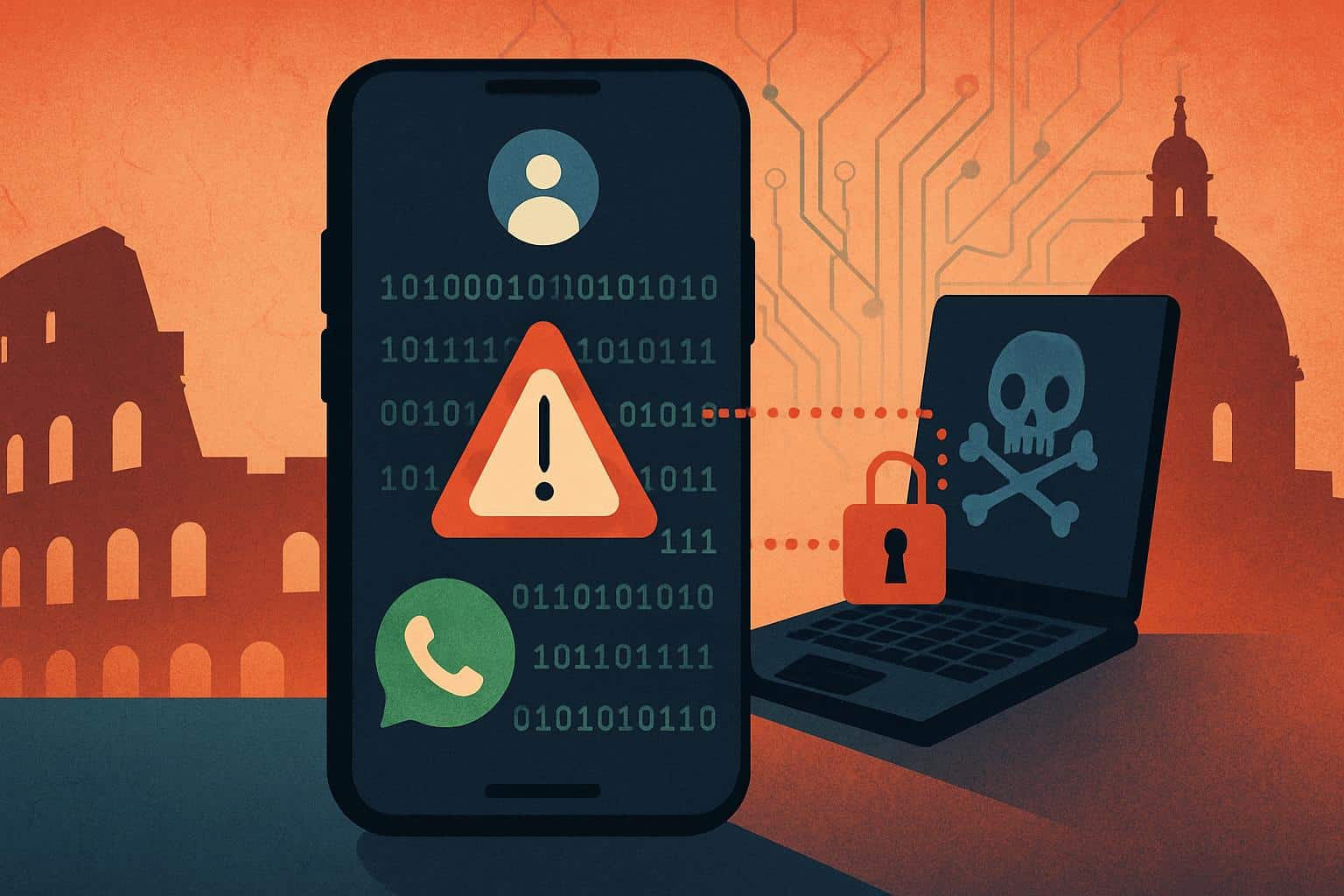 Spyware hack targets Italian tycoon, phone surveillance and privacy breach