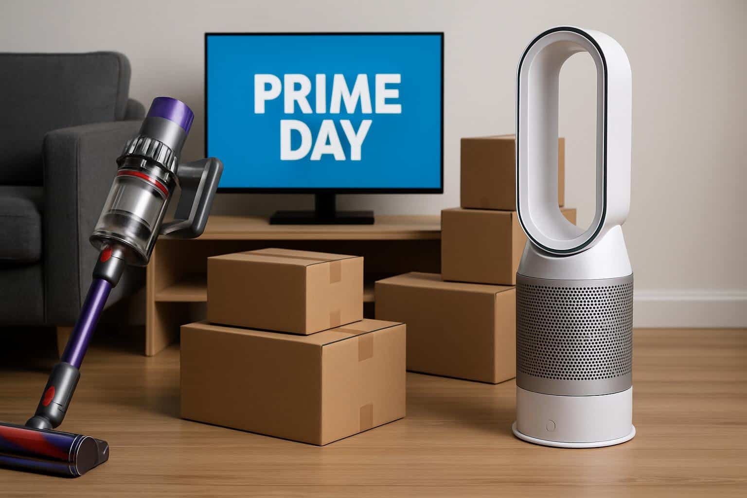 Dyson Prime Day sale: deals on vacuums, hair tools, and air purifiers on Amazon