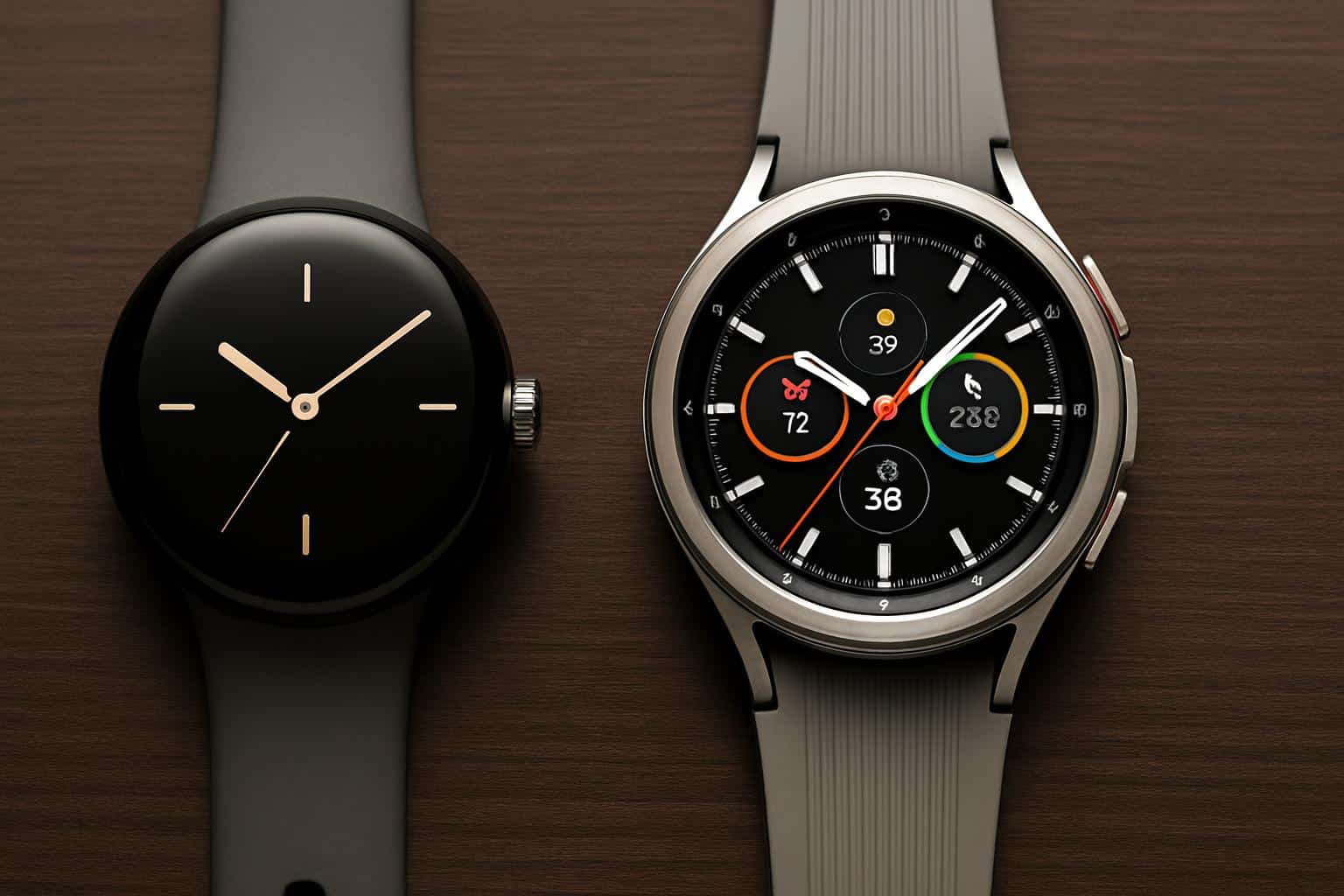 Pixel Watch 4 vs Galaxy Watch 8 smartwatch comparison, winner revealed