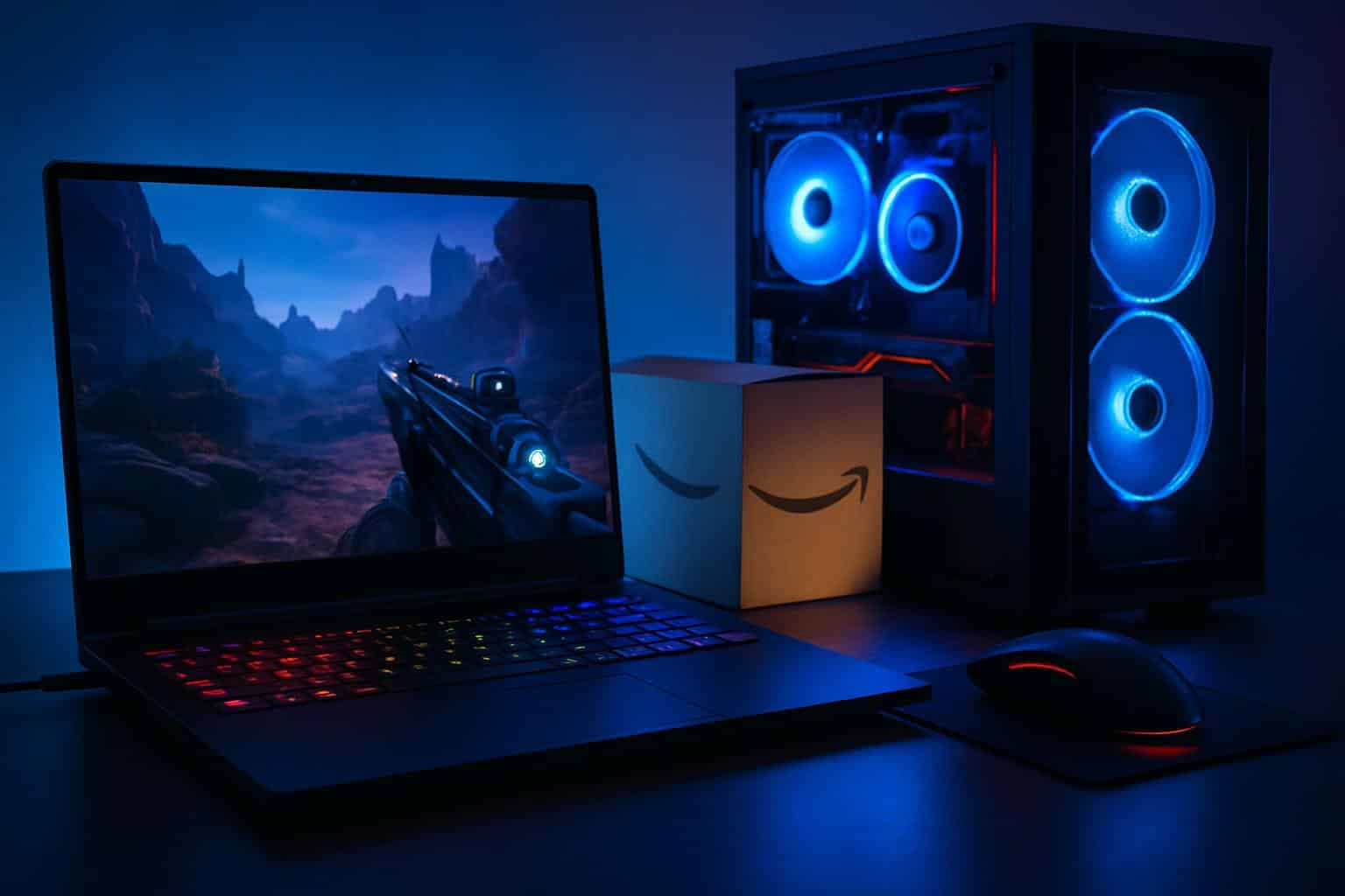 Early Amazon Prime Day gaming laptop and desktop deals with sale tags