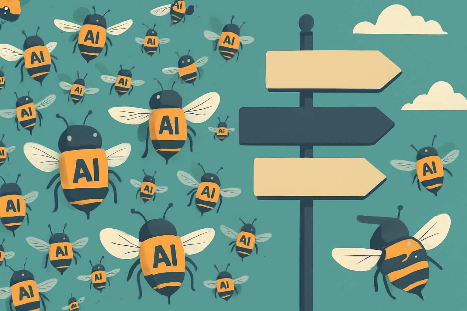 Navigating the open source AI swarm with a compass and network graph