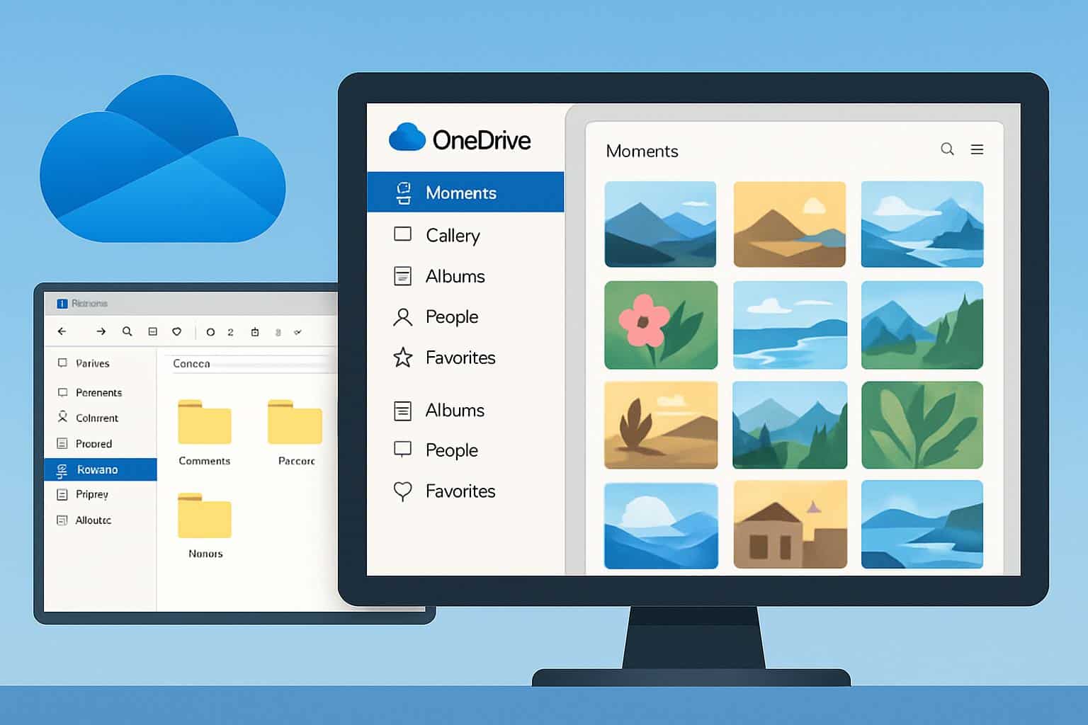 OneDrive managing photo overload on Windows PC with cleanup and organization tools