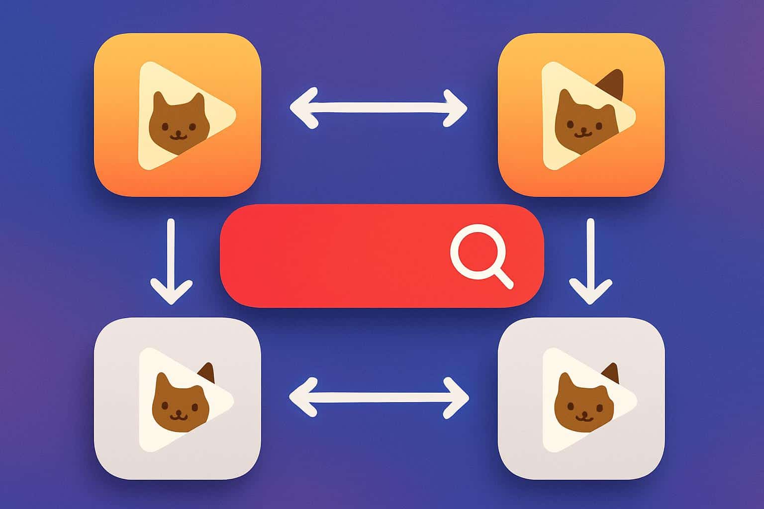 App Store listings for OpenAI Sora copycat apps on iPhone screen