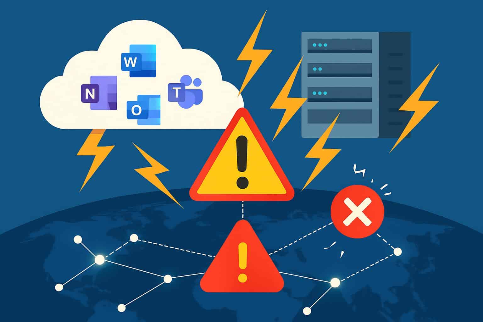 Microsoft 365 outage disrupting Teams, Outlook and Azure services
