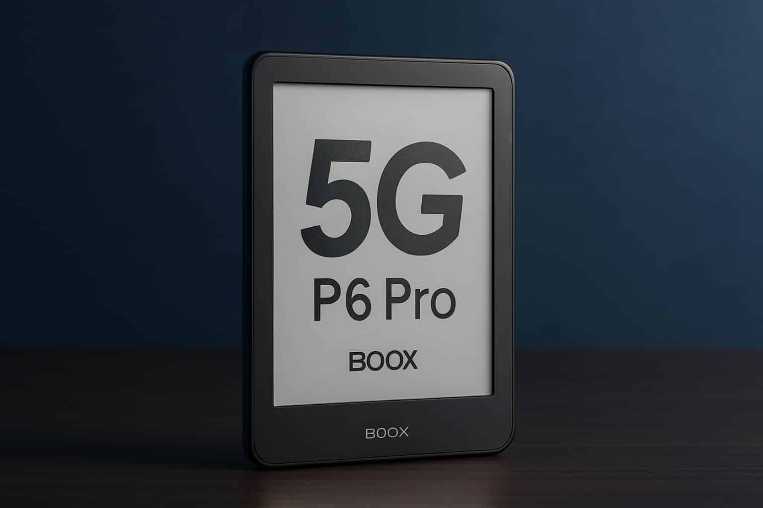 Boox P6 Pro 5G pocket e-reader with E Ink display