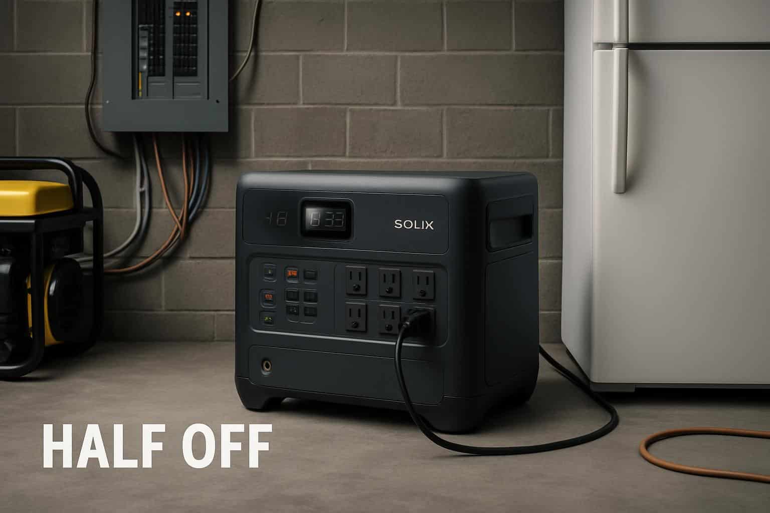 Anker Solix C2000 Gen 2 portable power station half-off preorder deal