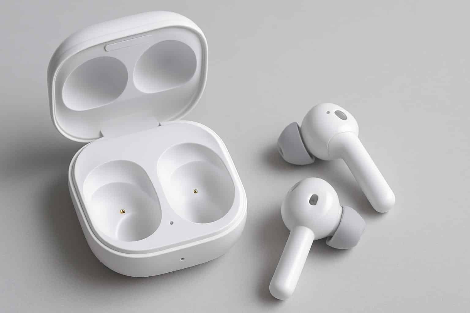 Samsung Galaxy Buds 4 with new rounded stem design