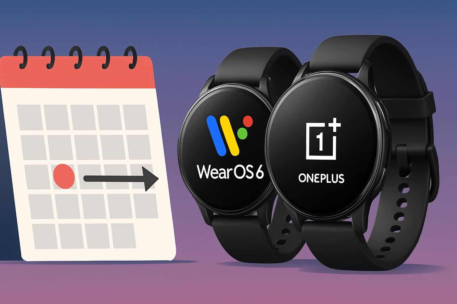 Wear OS 6 update timeline for OnePlus Watch 3 and Watch 2