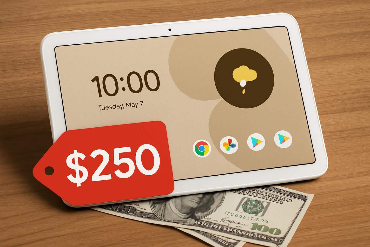 Google Pixel Tablet deal with discounted price