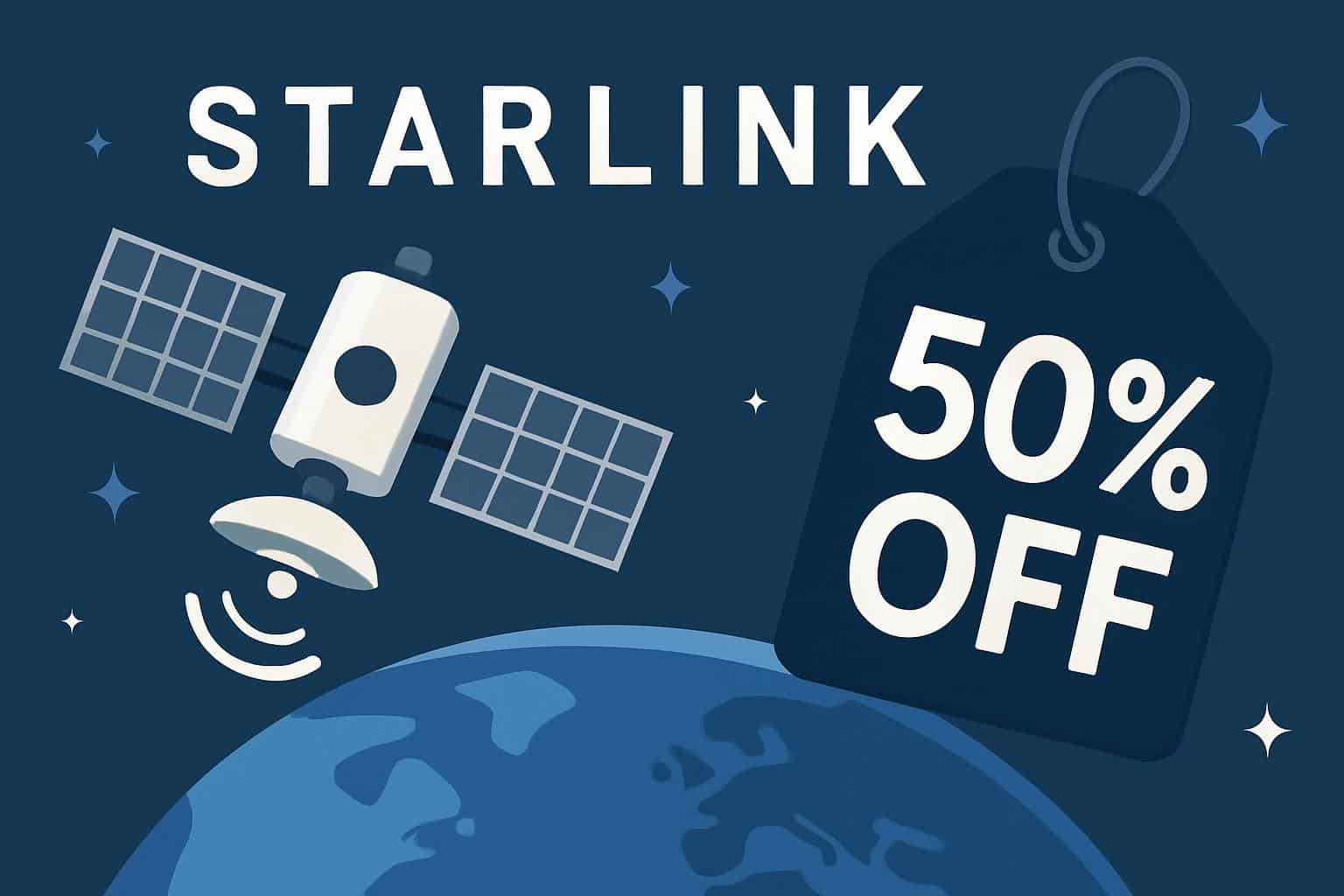 Starlink cuts satellite internet price 50% to win back inactive customers