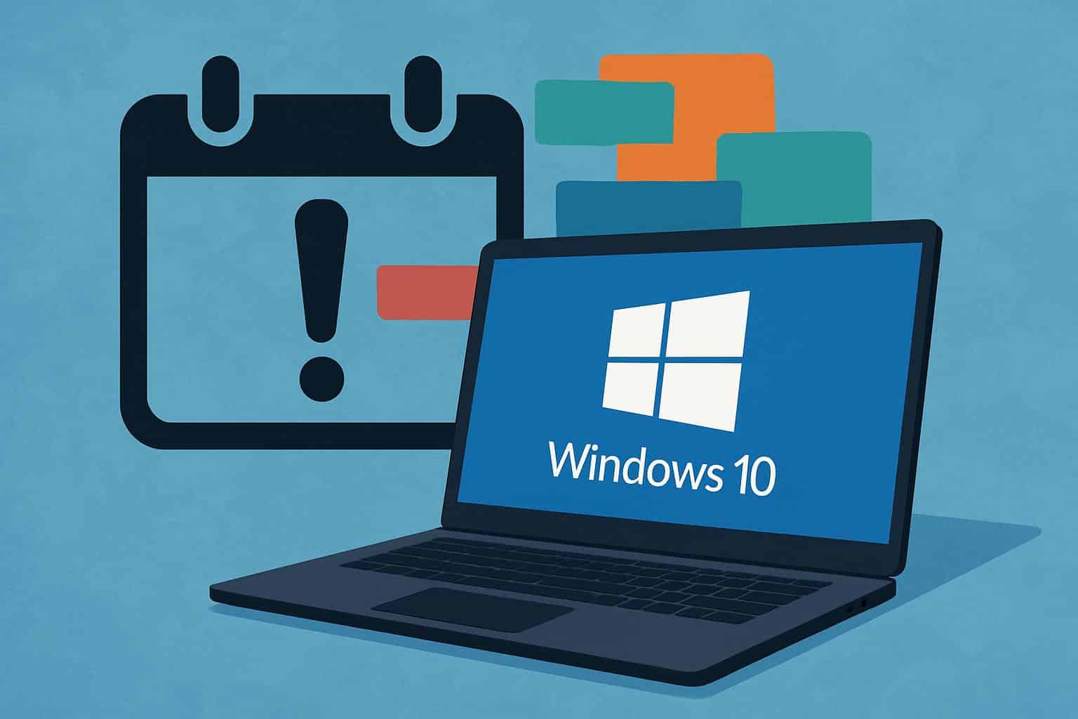 Windows 10 end-of-support deadline and five upgrade paths, including Windows 11