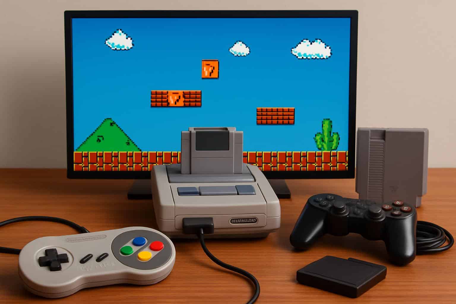 Elder millennial playing video games at home with a controller