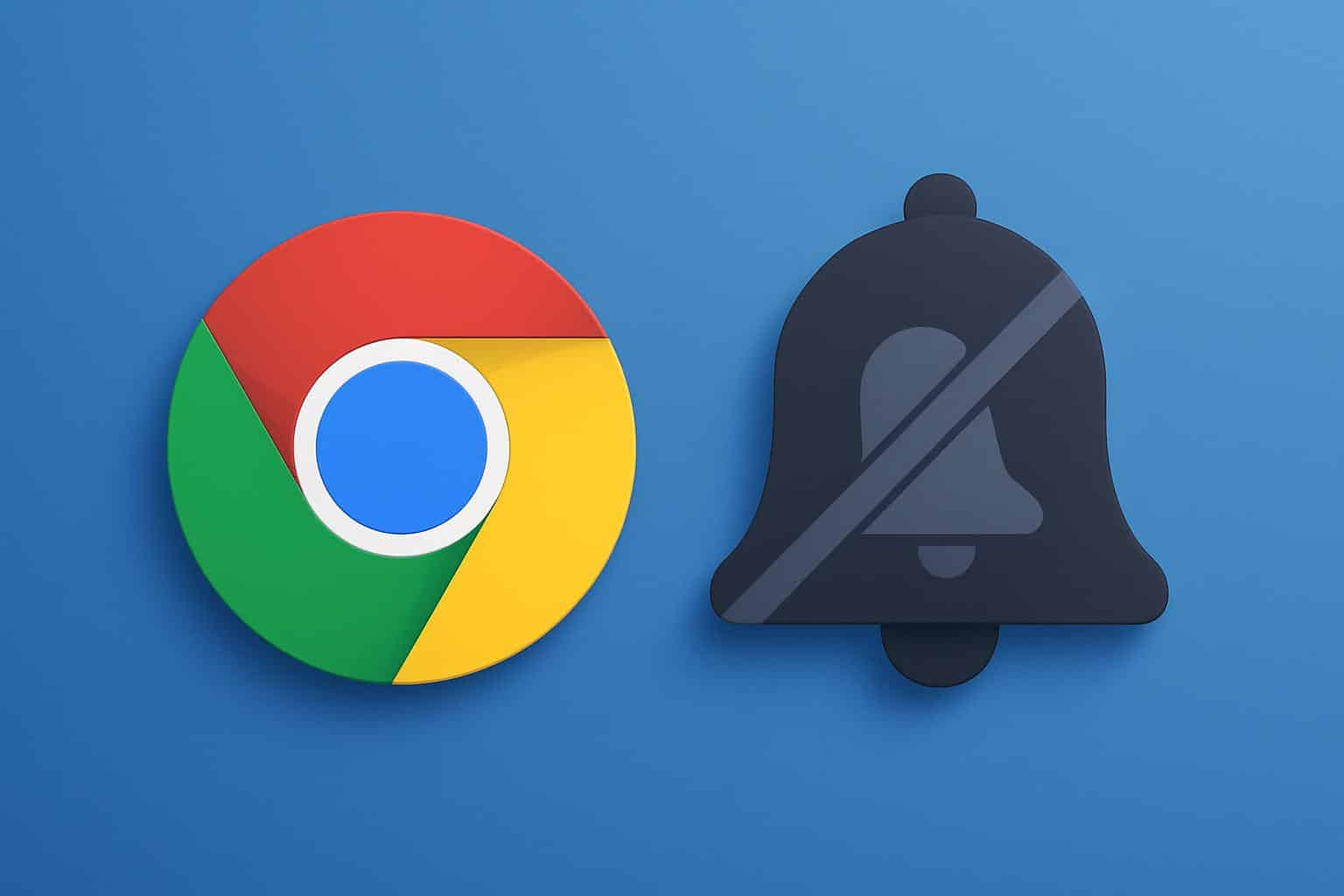 Google Chrome mutes obnoxious website notifications with muted bell icon