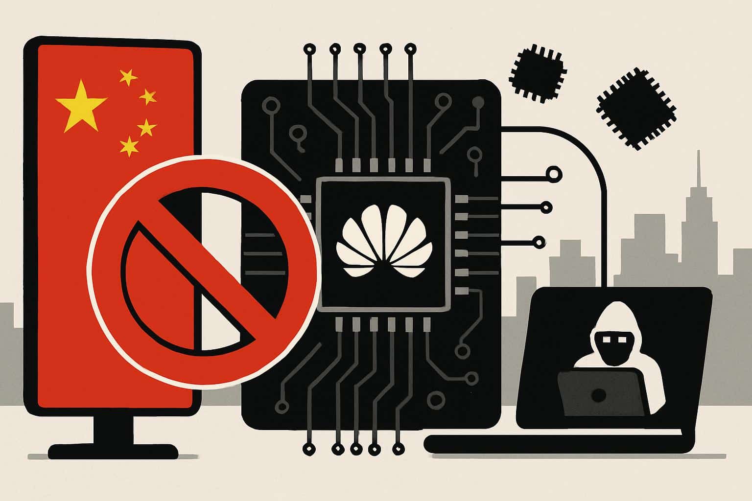 China blacklists TechInsights over Huawei chip dispute