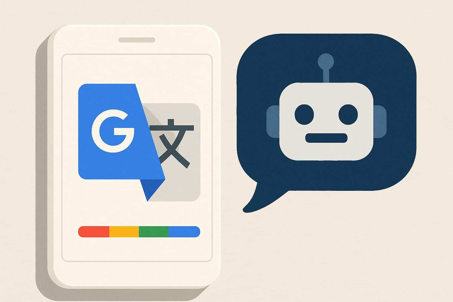 Google Translate app showing AI follow-up prompts in limited rollout