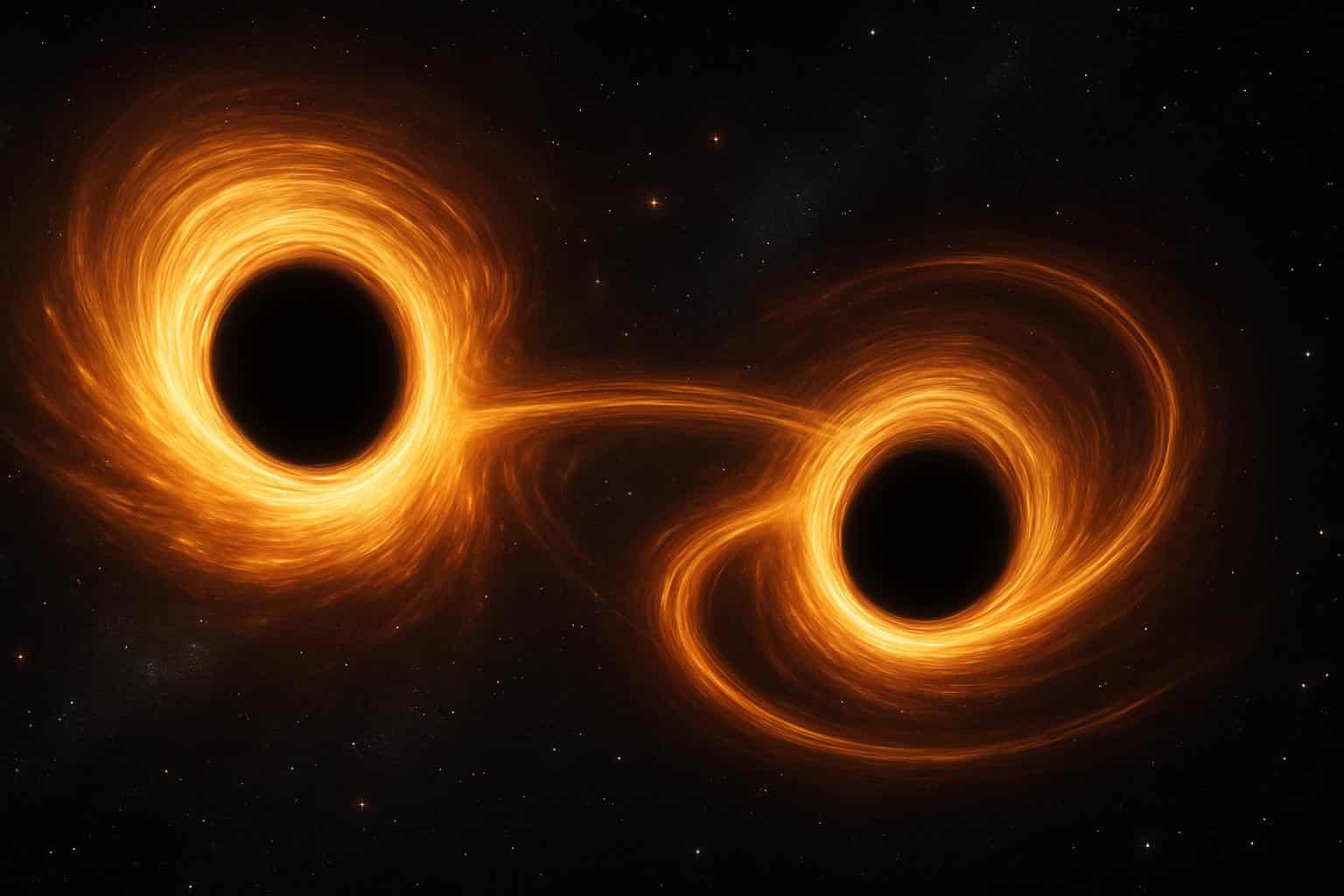 First resolved view of orbiting binary black holes with bright accretion disks
