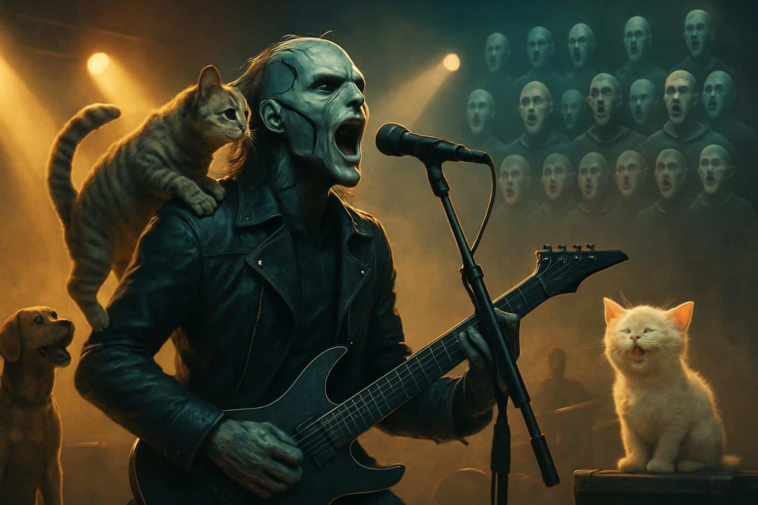 Strange AI musician and animal videos go viral across social platforms
