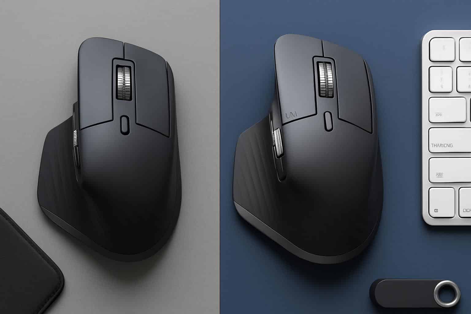 Logitech MX Master 3S vs MX Master 4 wireless mice comparison for upgrade decision