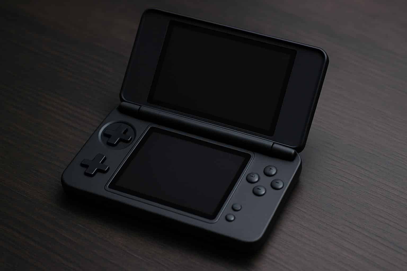 Budget dual-screen handheld console for Nintendo DS emulation