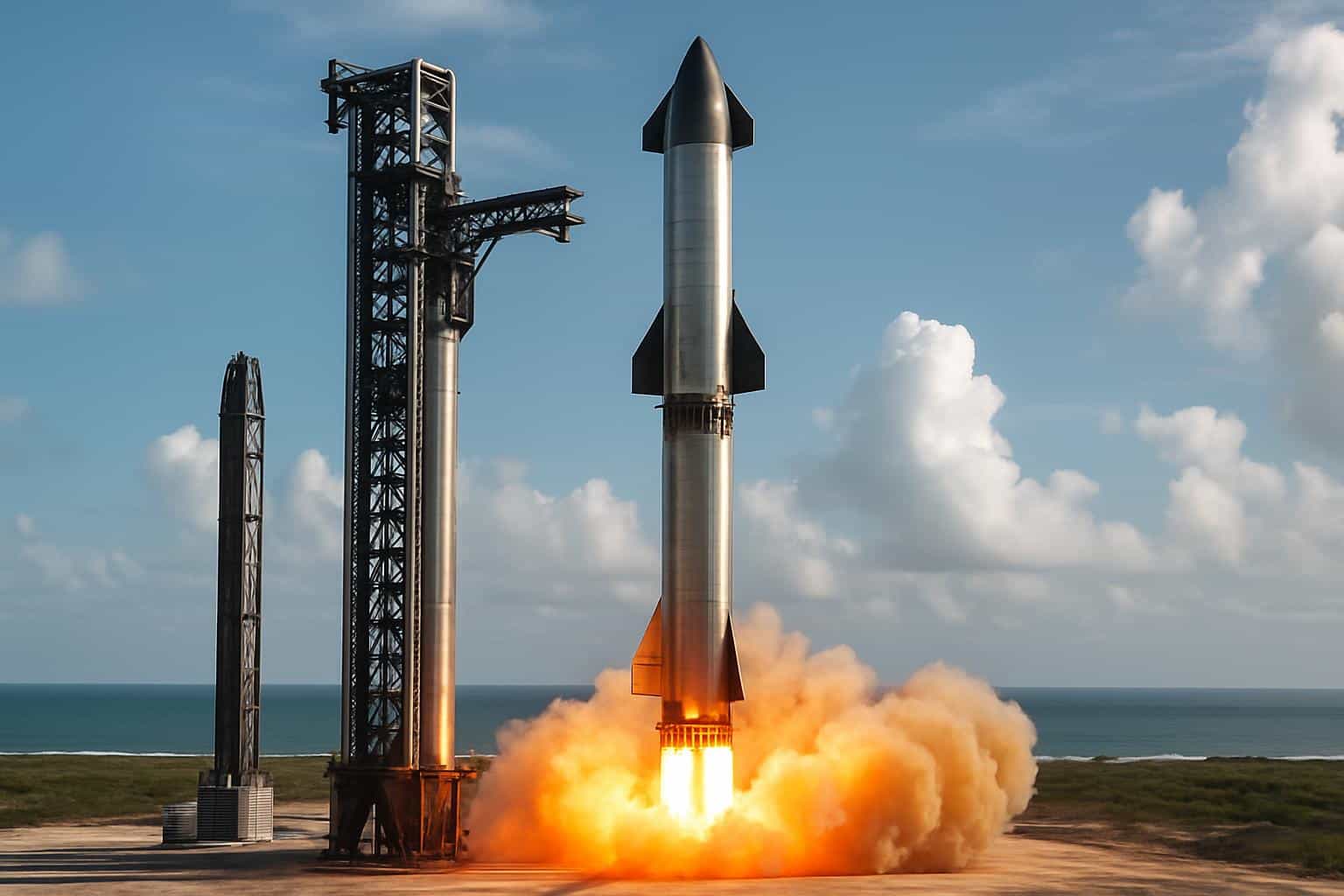 SpaceX Starship on launch pad ahead of next high-stakes test flight