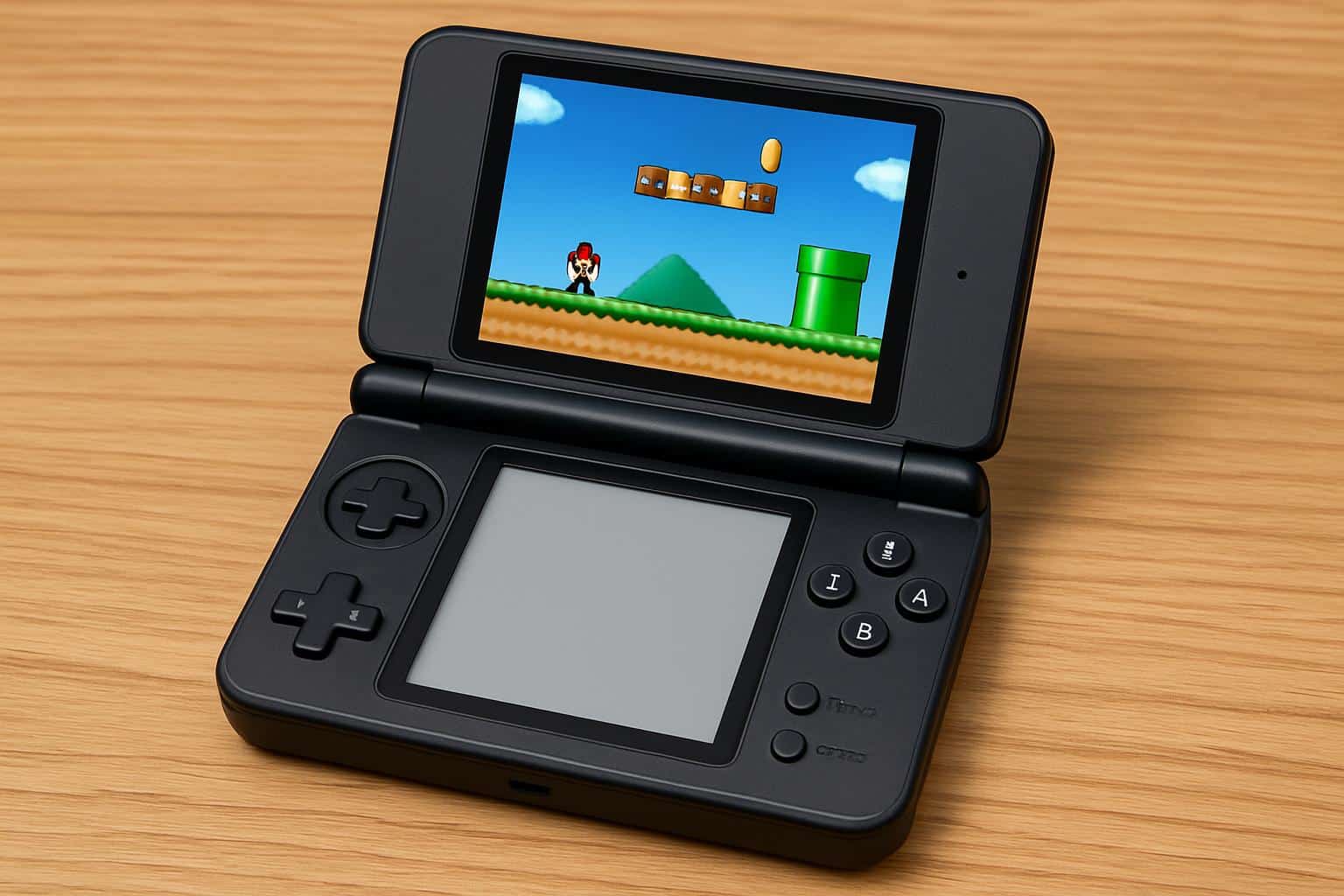 Budget dual-screen handheld for Nintendo DS emulation