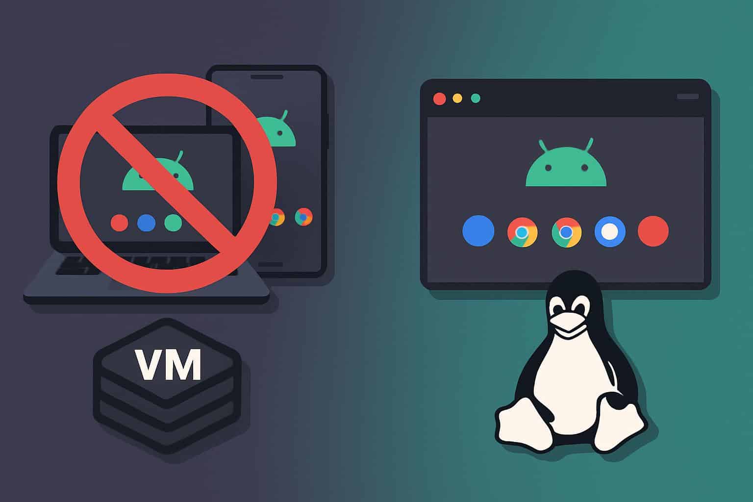 Waydroid on Linux running Android apps, an alternative to Android emulators