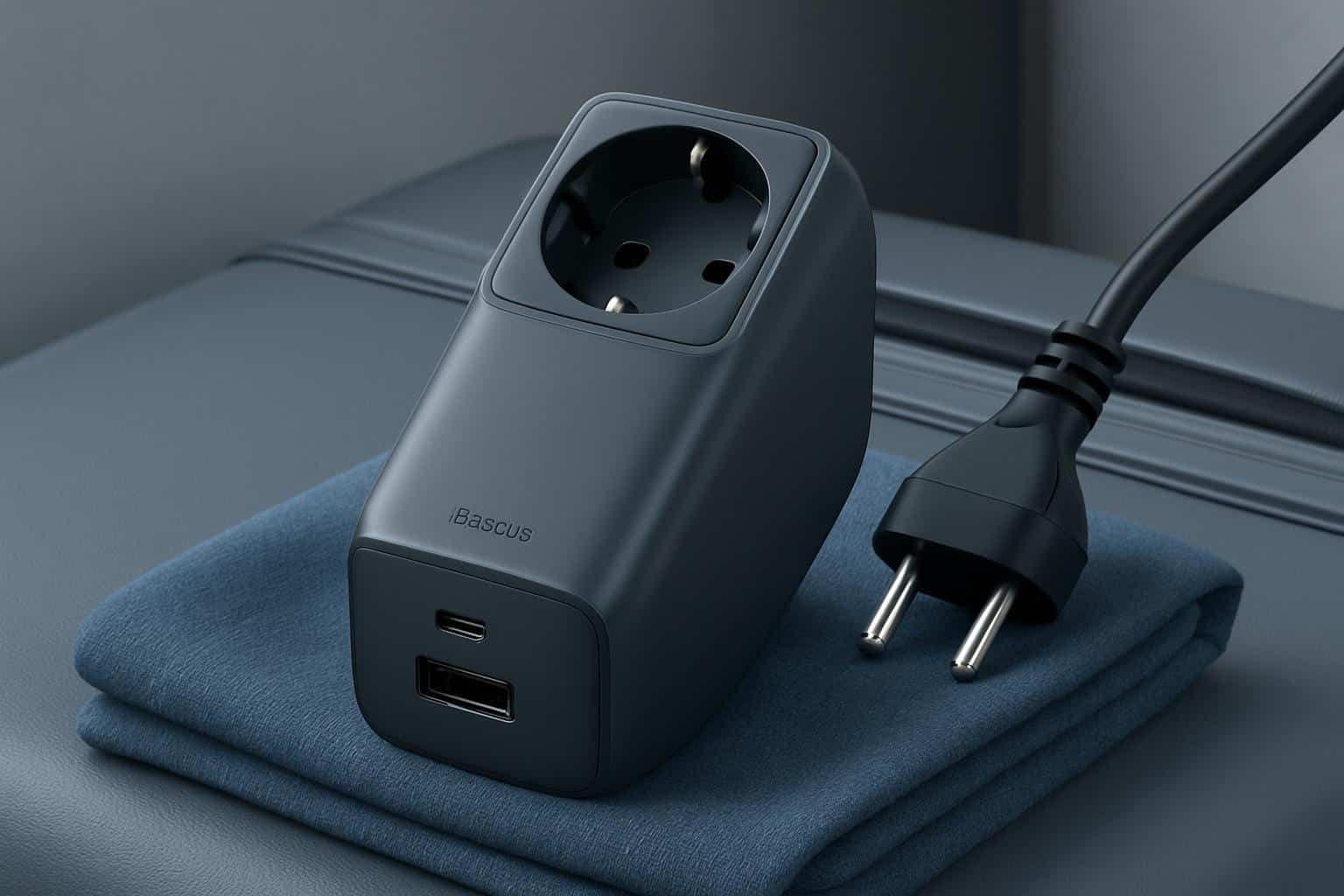Baseus EnerGeek GX11 Ultimate 2-in-1 Traveling Device product showcase, compact design