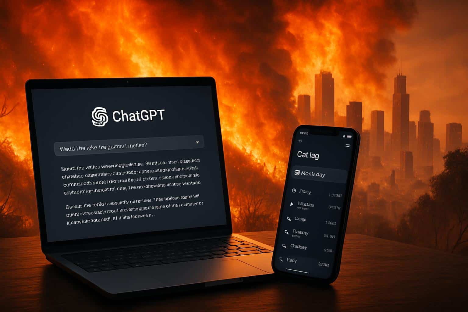ChatGPT logs entered into evidence in Palisades fire case
