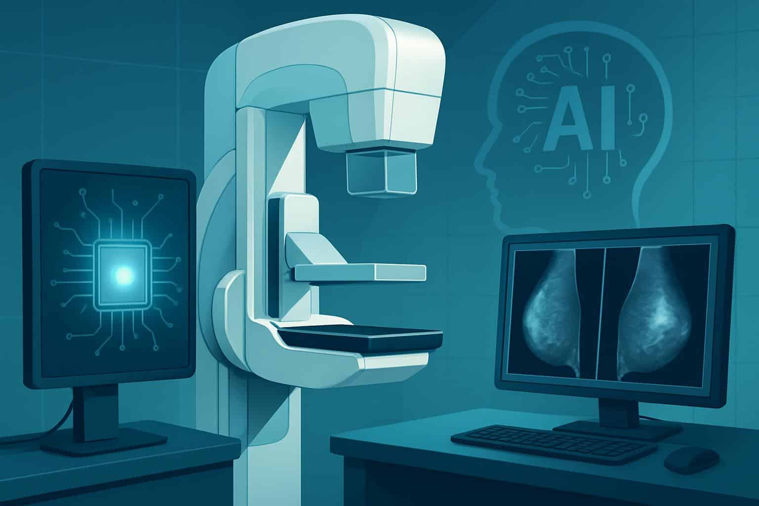 AI analyzing mammogram scans in US clinical trial for breast cancer detection