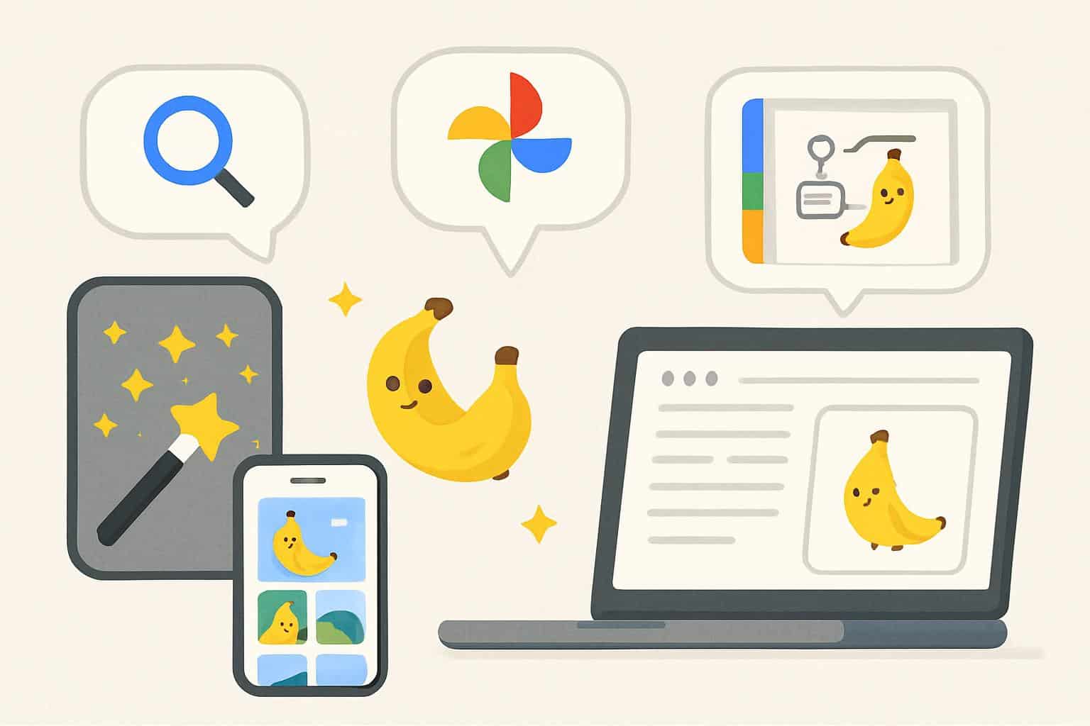 Google brings Nano Banana to Lens, NotebookLM, and Photos