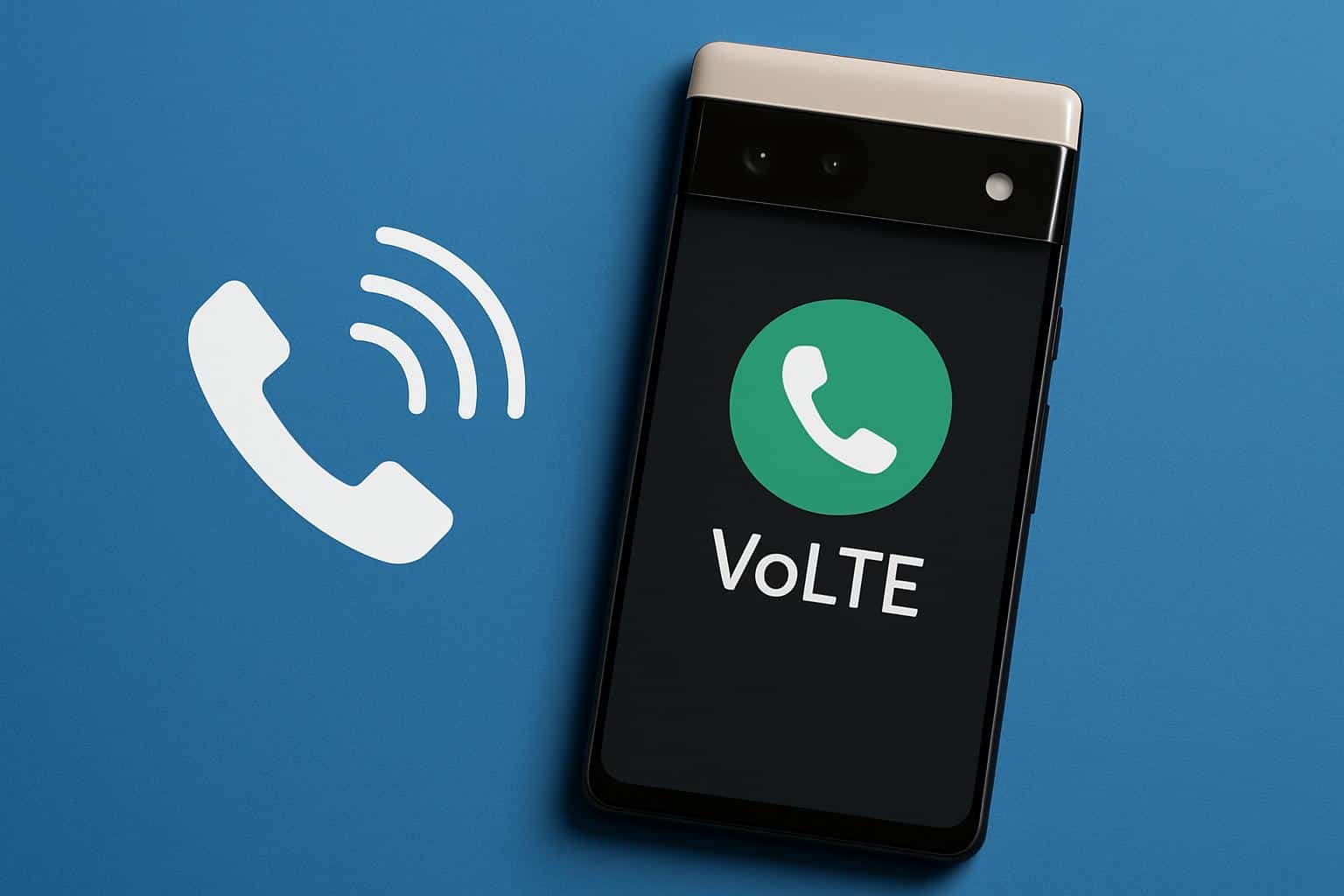 VoLTE toggle on Google Pixel network settings screen
