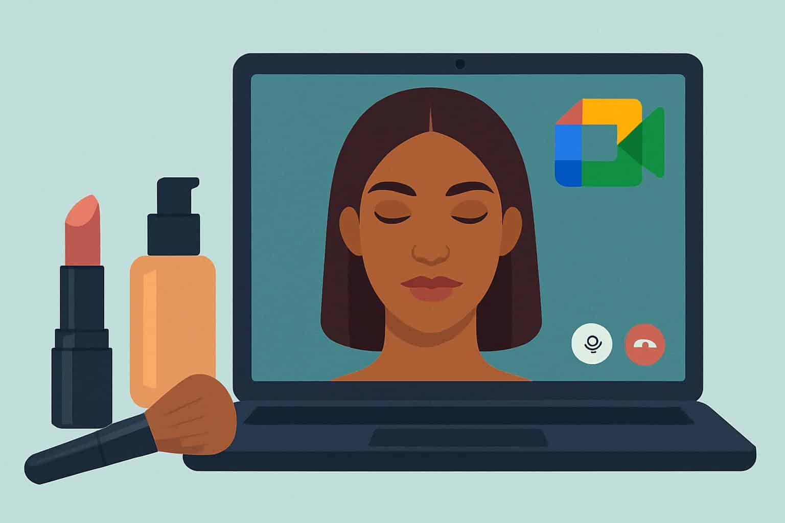 Google Meet debuts AI-powered makeup filters for video calls