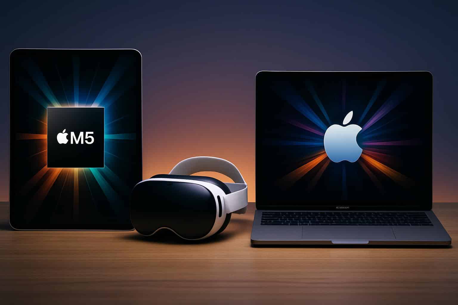 Apple iPad, Vision Pro and MacBook featuring next-gen M5 chip