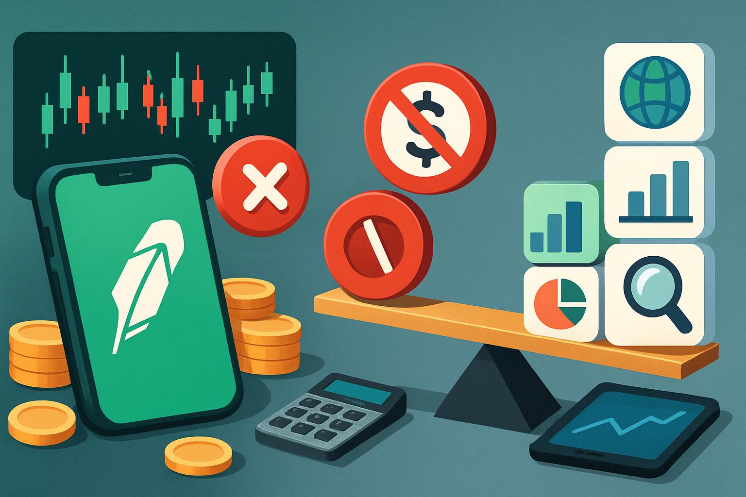 Robinhood alternatives compared: brokerage apps for different types of investors