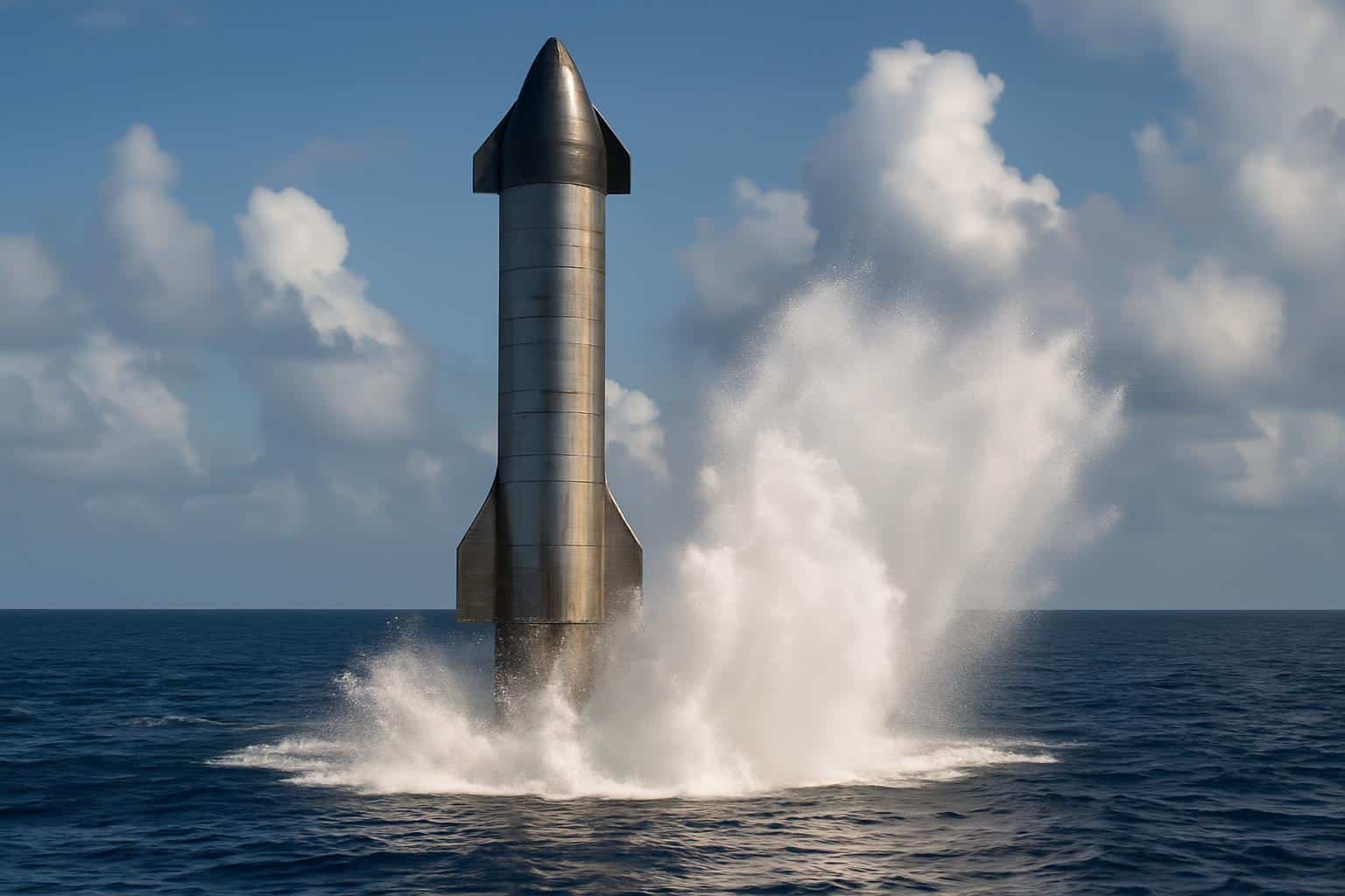 SpaceX Starship Version 2 splashes down, ending its final flight