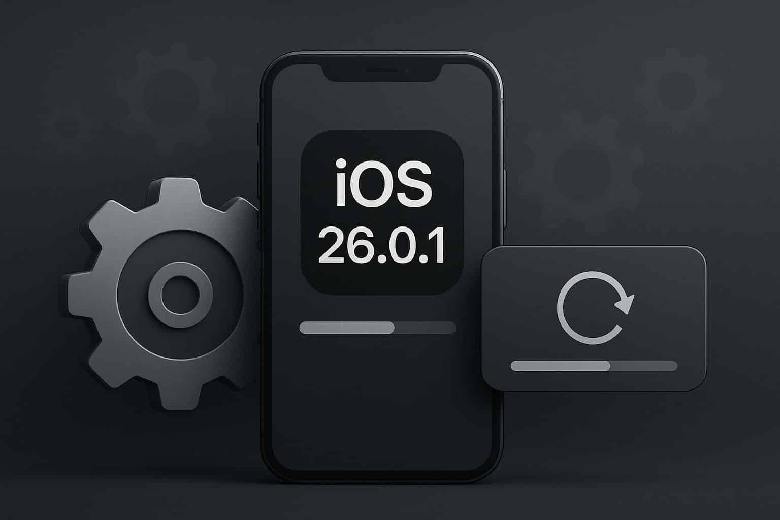 Apple iPhone illustrating iOS 26.0.1 update and subtle tweaks