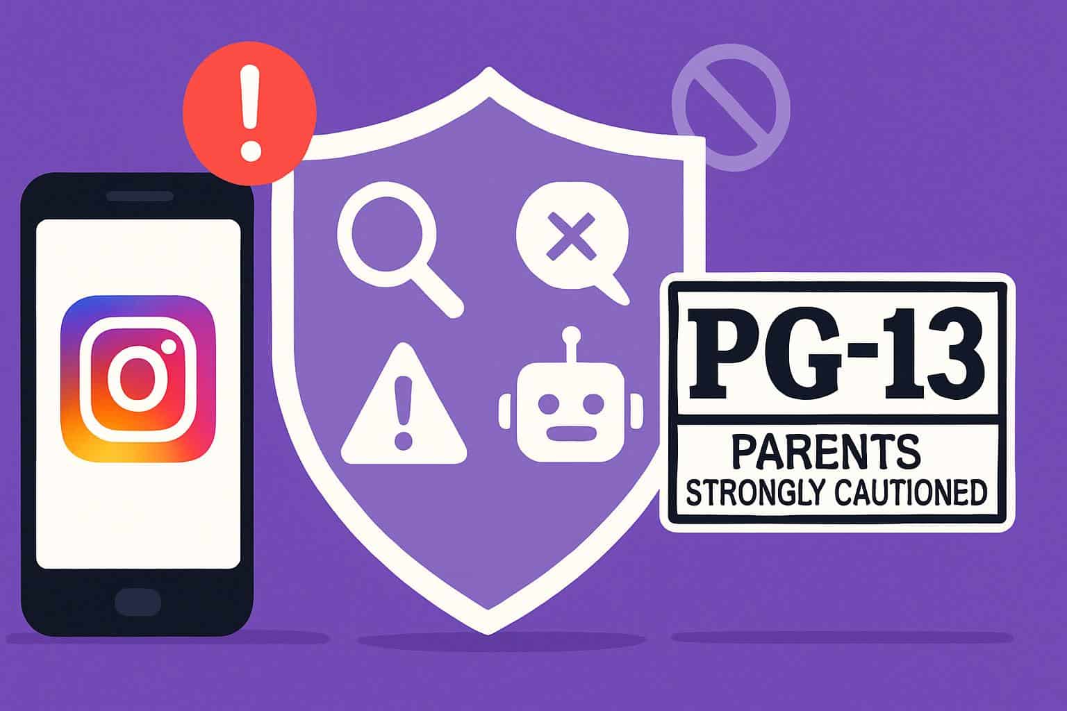 Instagram PG-13 content restrictions and safety rules for teen accounts