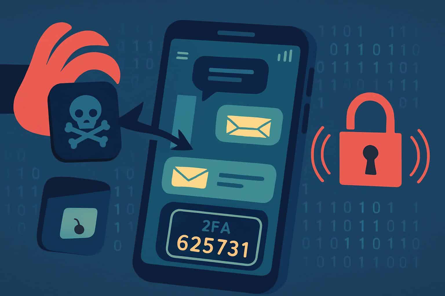 Android phone with chats and 2FA codes being stolen by Pixnapping attack