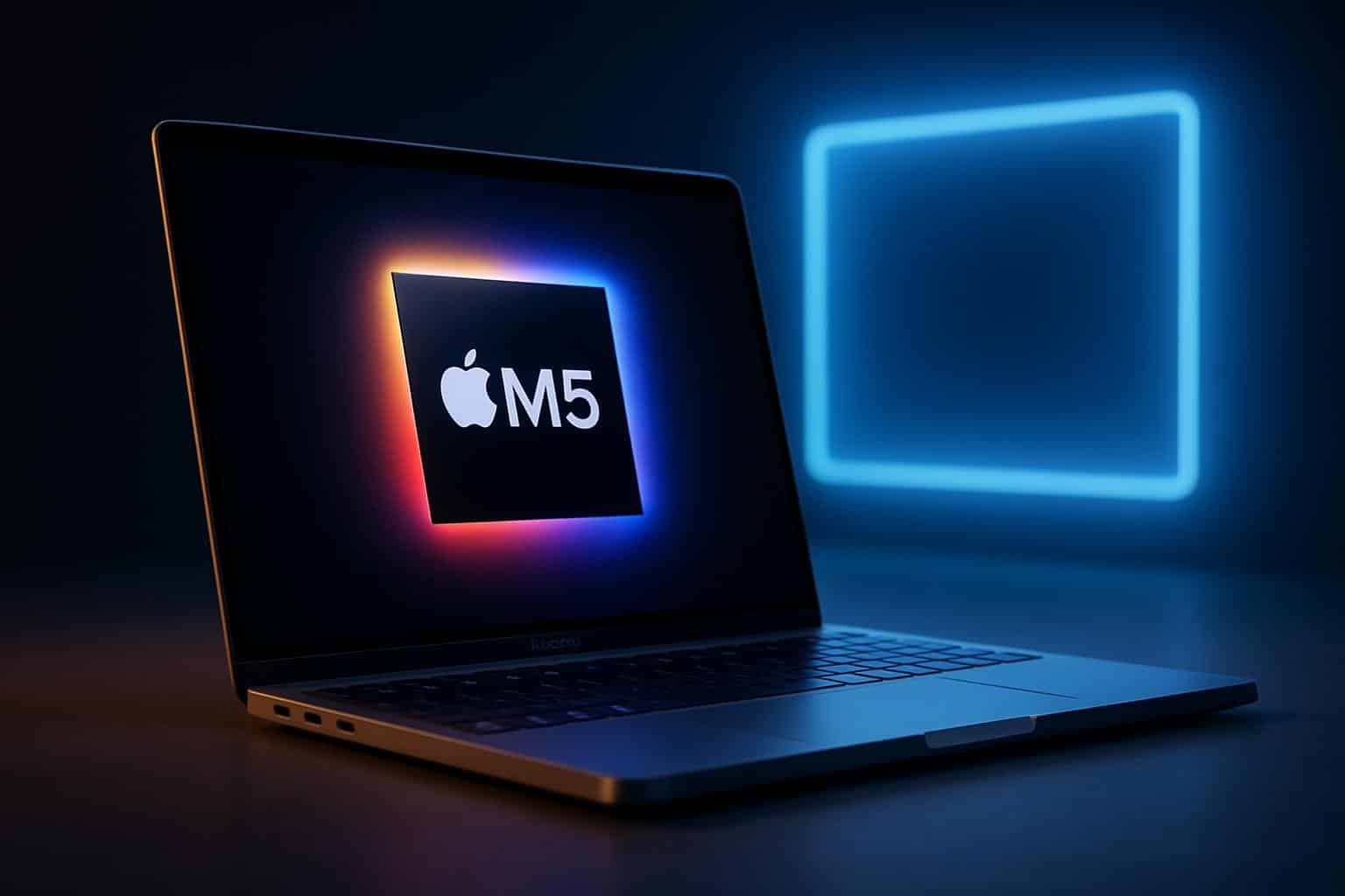 Apple M5 MacBook Pro rumored launch illustration