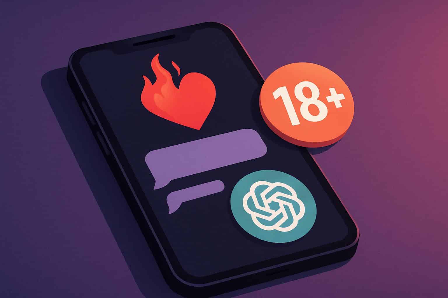ChatGPT policy change: erotica allowed for verified adults, age-verification lock and chat UI