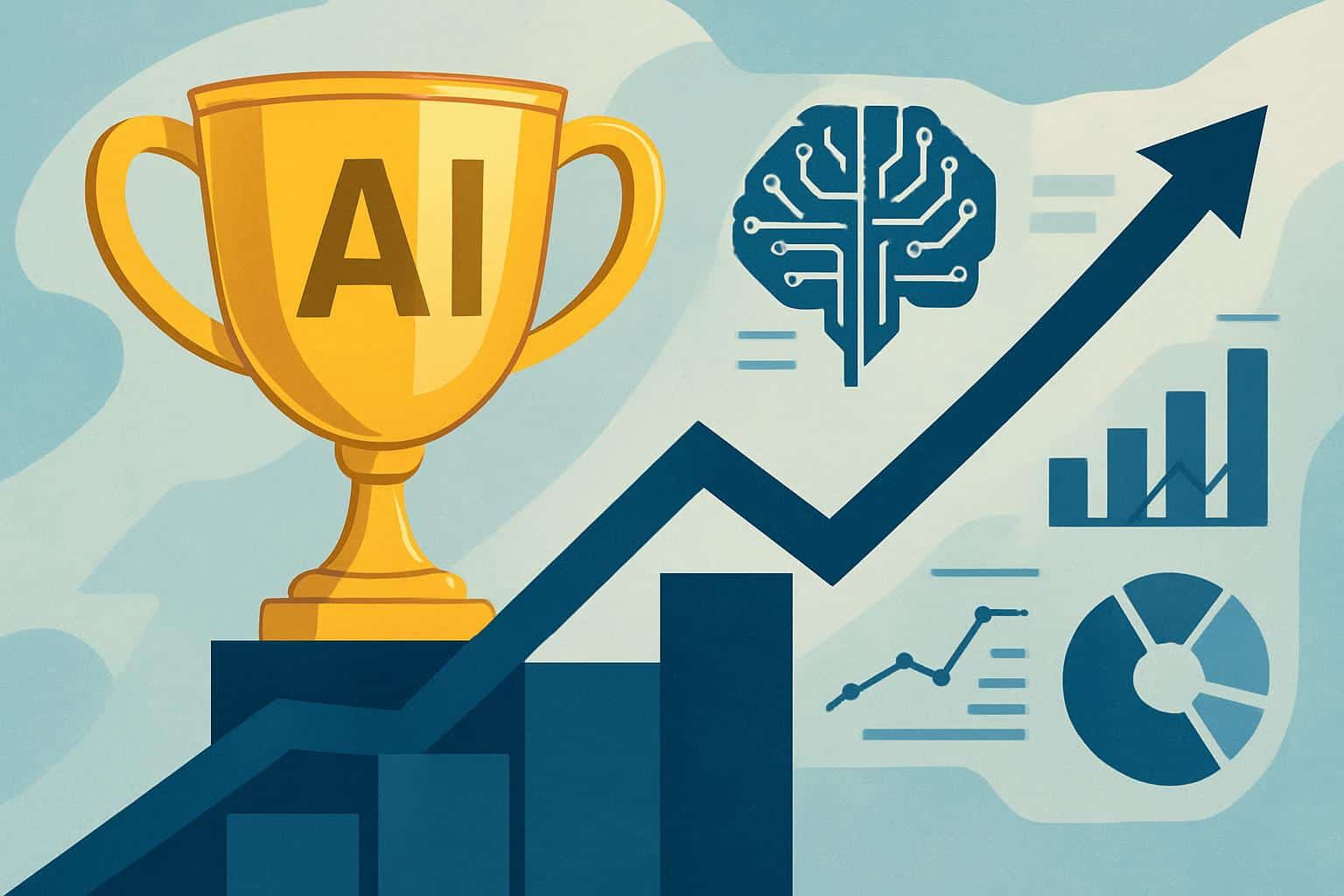 AI winners sustaining competitive edge through data, scale, and strategy