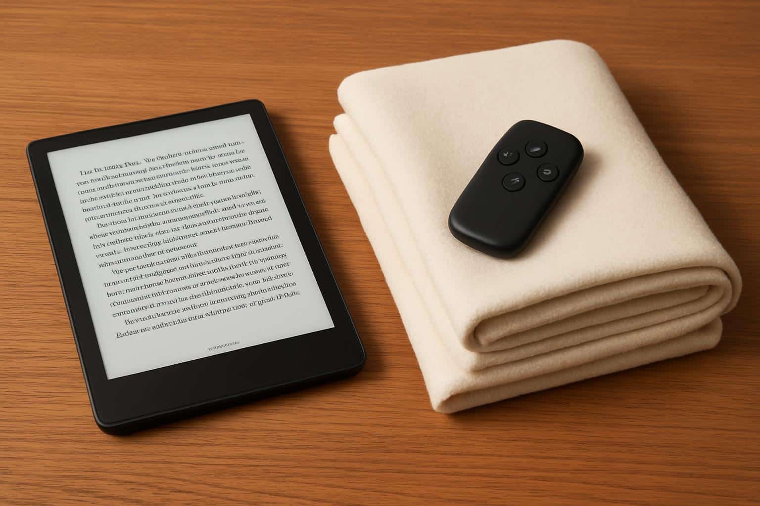 Kobo Remote lets blanket readers turn e-reader pages by pitching the book