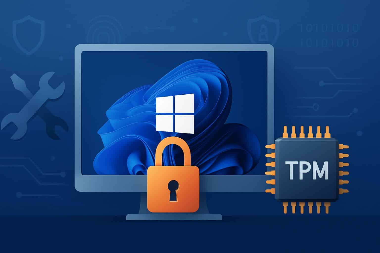 Windows 11 setup blocked by TPM 2.0, with registry bypass method
