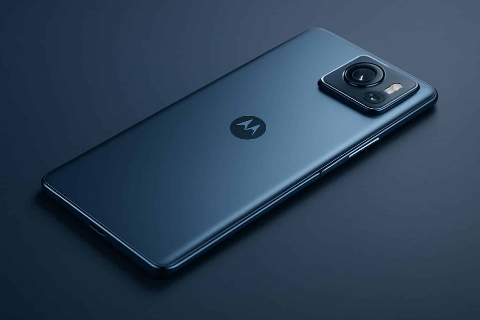 Motorola X70 Air ultra-slim flagship smartphone in side profile