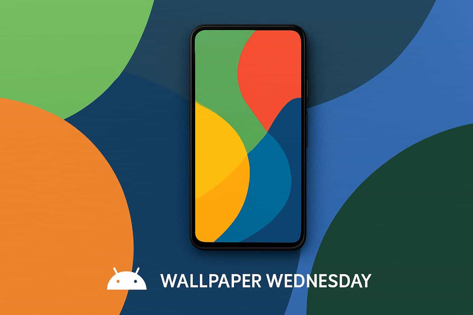 New Android wallpapers for Wallpaper Wednesday with vibrant abstract backgrounds