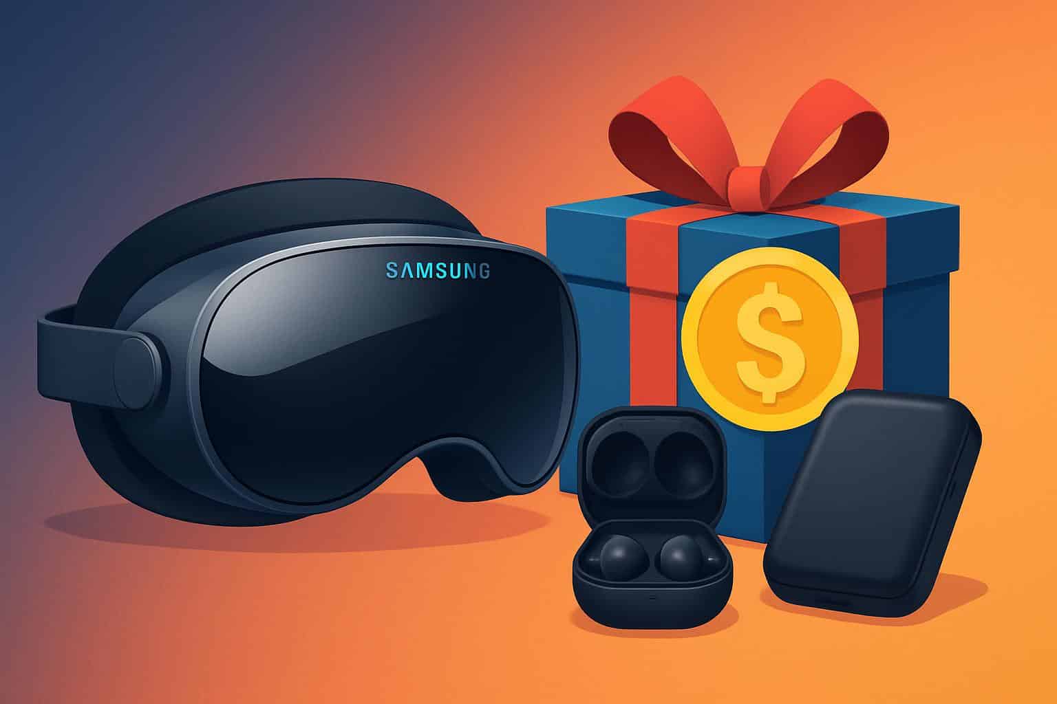 Samsung XR headset preorder credit promotion