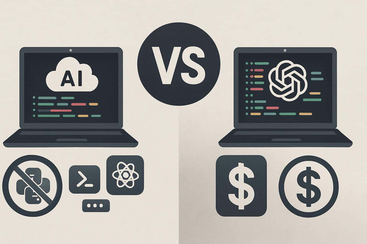 Free vs paid AI coding tools comparison, editor's real-world pick