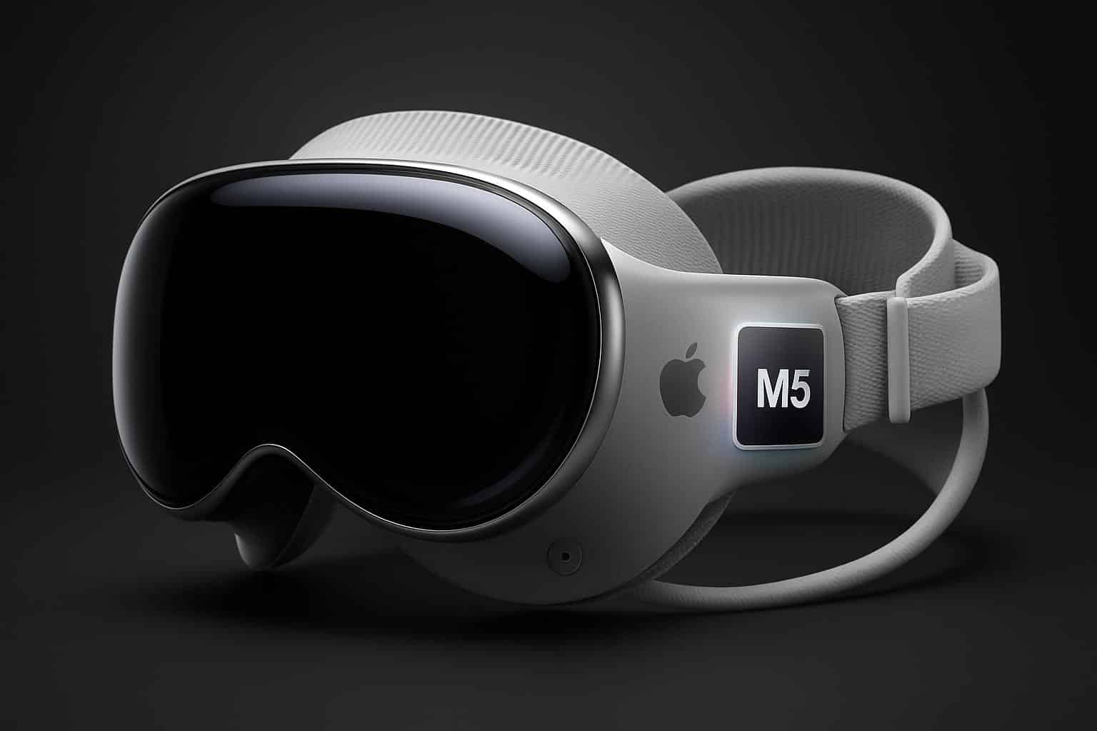 Apple Vision Pro headset with M5 chip upgrade, faster performance and improved comfort