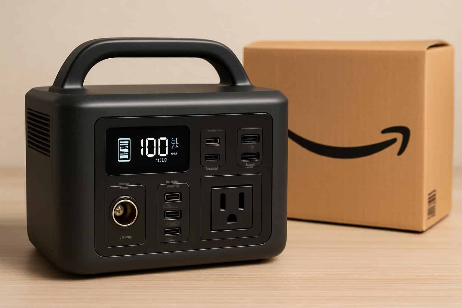 Gendome Go 300 portable power station on sale on Amazon for 9.99